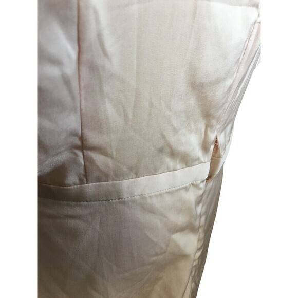 Avec Les Filles Mini Dress Women's Size Large Pink Short Sleeve Zip Back V-Neck - Picture 6 of 9